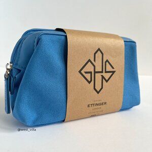 Ettinger London x ANA Airlines with Aveda Amenity Travel Pouch Case Blue